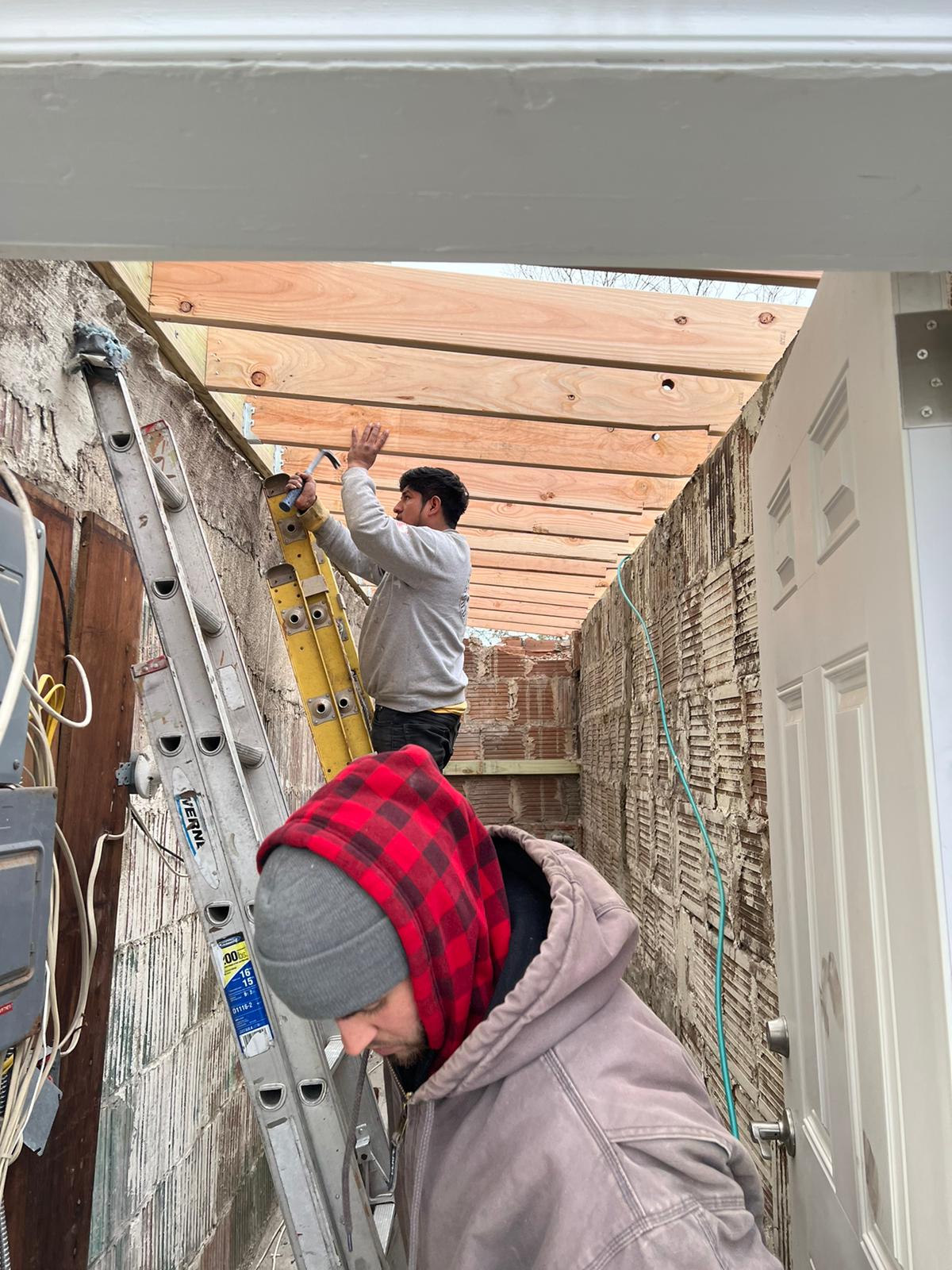 framing , roof , soffit repair ,long branch NJ 12/13/22